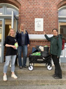 Gelungene Kooperation zwischen CleanUpYourCity und der Schule in der Kantstraße