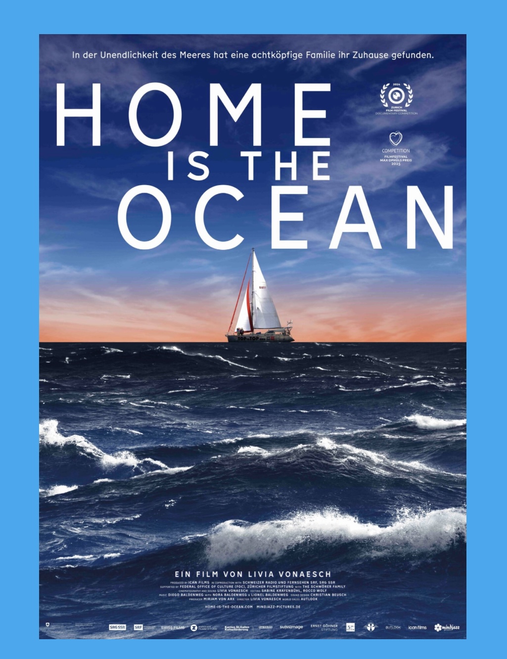 Filplakat Home is the ocean